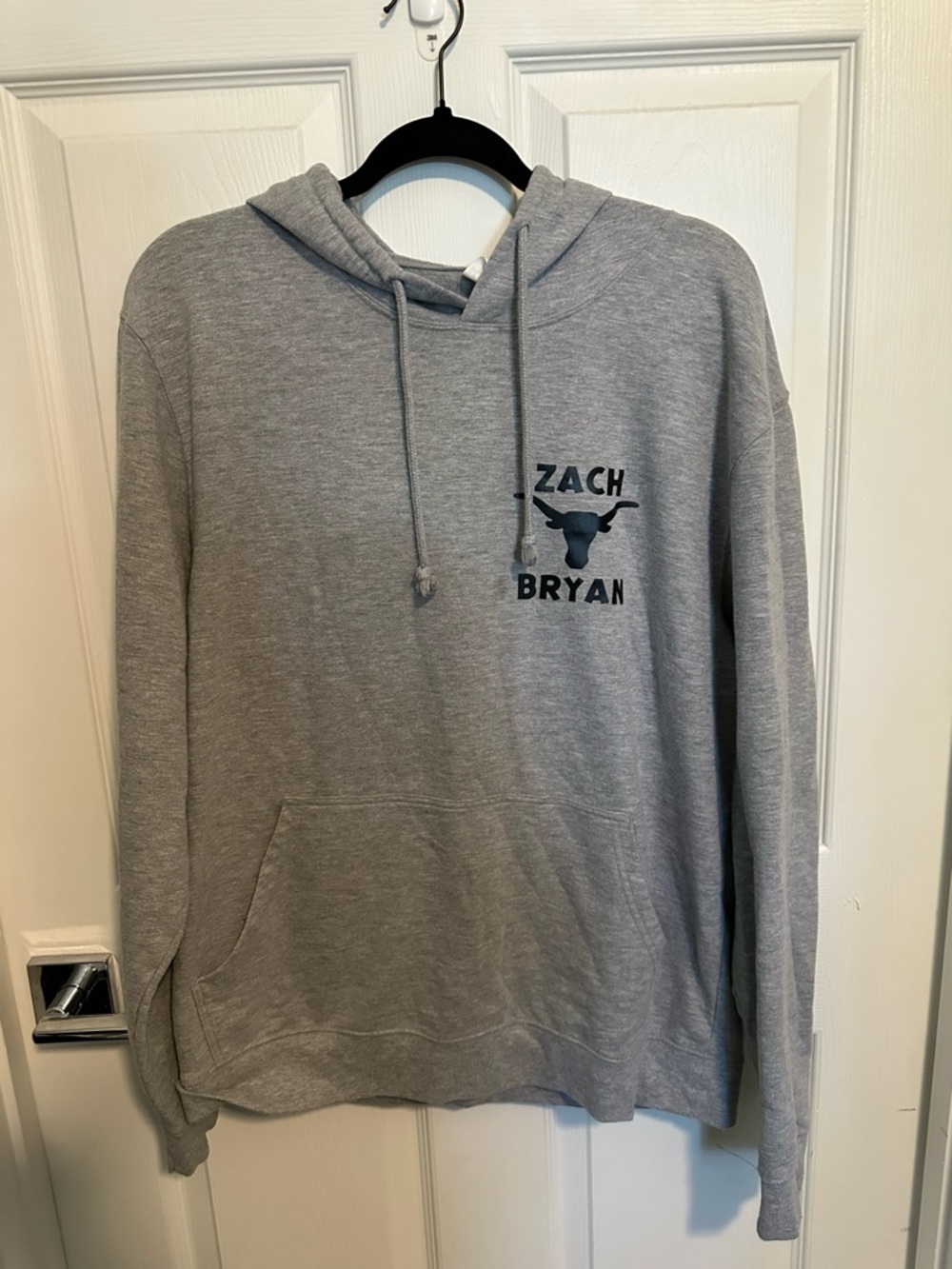 Makers Market Gray Zach Bryan Longhorn Pullover Hoodie